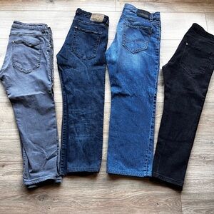 Men's Assorted Jeans Collection size 24 waist, instems 23-25 inches
